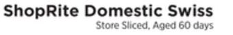 ShopRite Domestic swiss offer