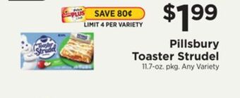 ShopRite Toaster strudel offer