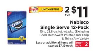 ShopRite Single serve 12-pack offer