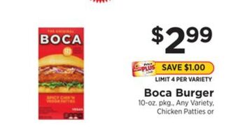ShopRite Burger offer
