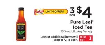 ShopRite Iced tea offer