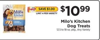 ShopRite Dog treats offer