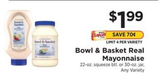 ShopRite Real mayonnaise offer