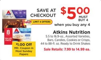 ShopRite Nutrition offer