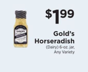 ShopRite Horseradish offer