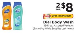 ShopRite Body wash offer