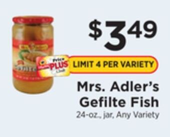 ShopRite Gefilte fish offer
