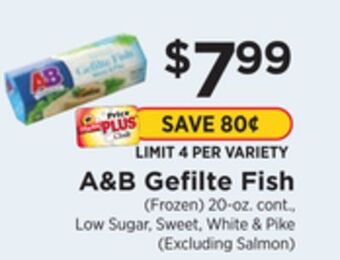 ShopRite Gefilte fish offer