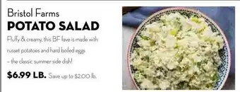 Bristol Farms Bristo Farms Potato Salad offer