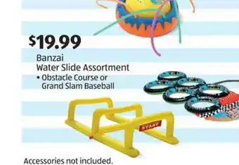 Aldi Banzai Water Slide Assortment offer