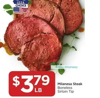 Food 4 Less Milanesa Steak offer