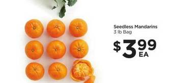 Food 4 Less Seedless Mandarins offer