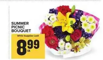 Food Lion Summer Picnic Bouquet offer