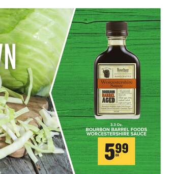 Food Lion Bourbon Barrel Foods Worcestershire Sauce offer