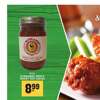 Food Lion Screamin' Mimi's Sweet Hot Salsa offer