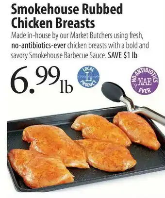 Market of Choice Smokehouse Rubbed Chicken Breasts offer