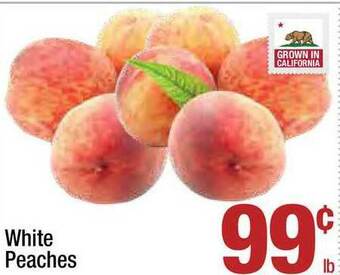 Super King Markets White Peaches offer