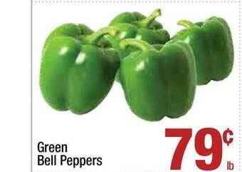 Super King Markets Green Bell Peppers offer