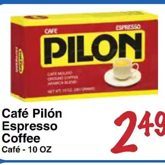 Pilon espresso coffee