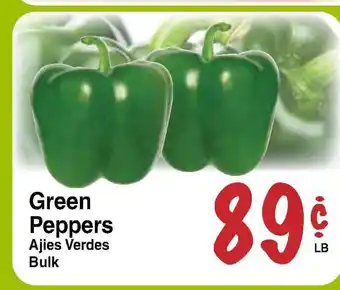 Sedano's Green peppers offer