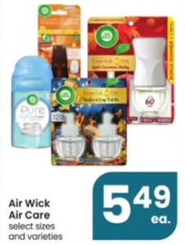 Albertsons Air Wick Air Care offer