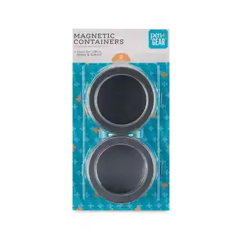 Walmart Pen+gear magnetic containers, 2 count offer