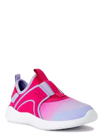 Walmart Athletic works little girl & big girl step in sneaker, sizes 13-6 offer