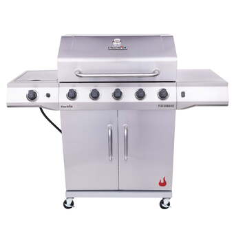Walmart Char-broil performance 5-burner liquid propane gas grill, stainless steel offer