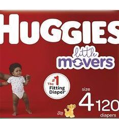 Target Huggies little movers 120-ct. diapers offer