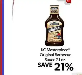 Commissary Kc Masterpiece Original Barbecue Sauce 21 Oz. offer