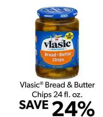 Commissary Vlasic Bread & Butter Chips 24 Fl. Oz. offer