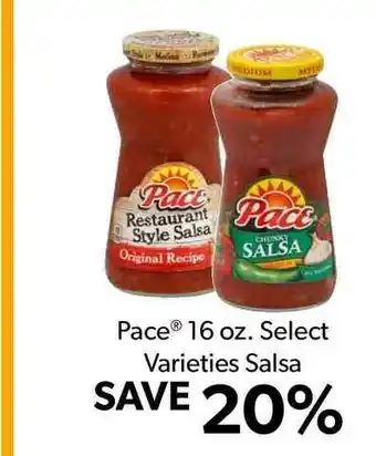 Commissary Pace 16 Oz. Select Varieties Salsa offer