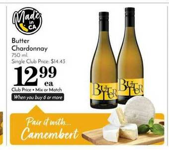 Pavilions Butter Chardonnay offer