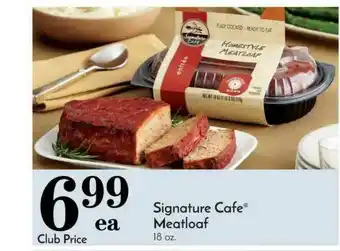 Pavilions Signature Cafe Meatloaf offer