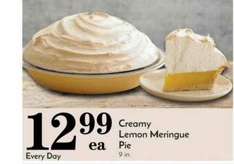 Pavilions Creamy Lemon Meringue Pie offer