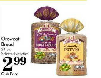 Pavilions Oroweat Bread offer