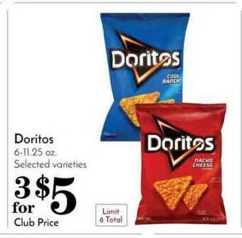 Pavilions Doritos offer