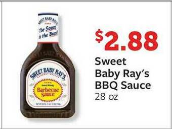 Fareway Sweet Baby Ray's Bbq Sauce offer