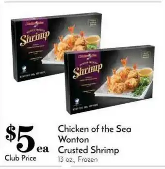 Pavilions Chicken Of The Sea Wonton Crusted Shrimp offer