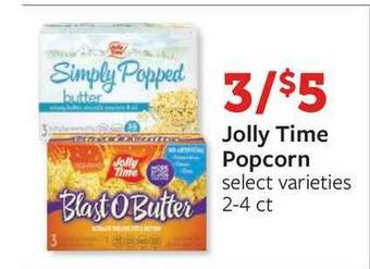 Fareway Jolly Time Popcorn offer