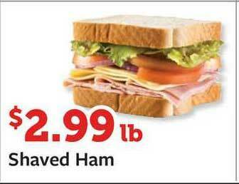Fareway Shaved Ham offer