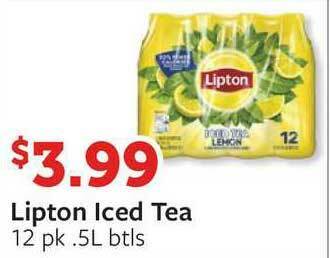 Fareway Lipton Iced Tea offer