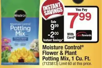 Ace Hardware Moisture Control Flower & Plant Potting Mix, 1 Cu. Ft. offer