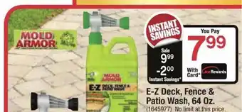 Ace Hardware E-z Deck, Fence & Patio Wash, 64 Oz. offer
