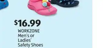 Aldi Workzone Men's Or Ladies' Safety Shoes offer