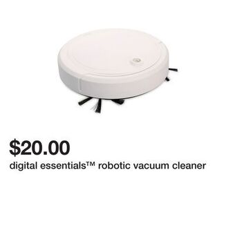 Five Below Digital essentials™ robotic vacuum cleaner offer