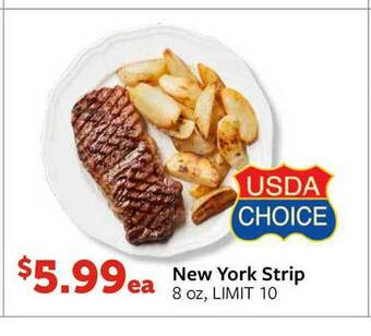 Fareway New York Strip offer