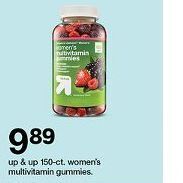 Target Multivitamin gummies offer