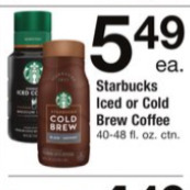 ACME Starbucks iced coffee offer