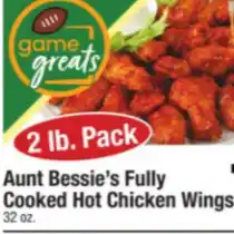 Cooked chicken wings